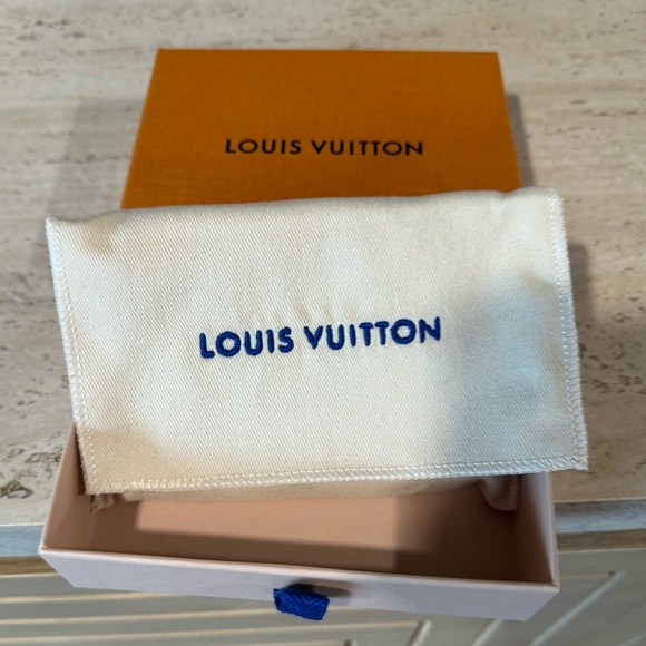 Louis Vuitton Lavender Leather Card Holder